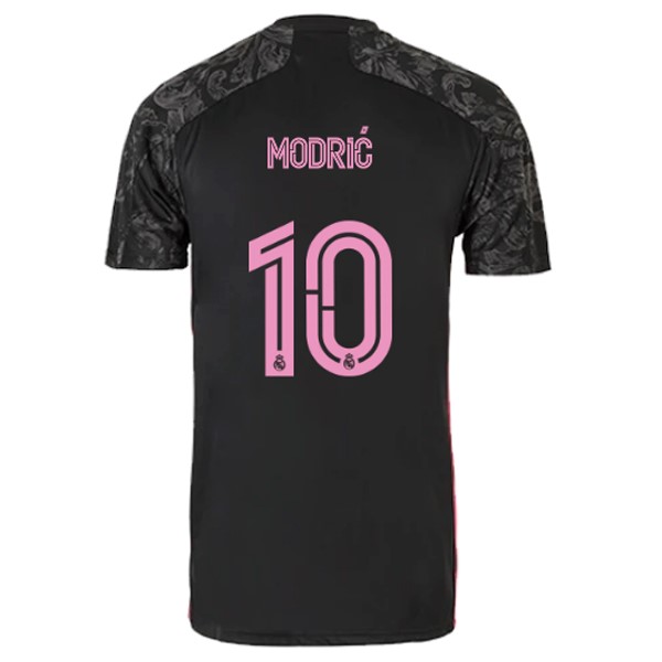 Camiseta Real Madrid Tercera equipo NO.10 Modric 2020-2021 Negro
